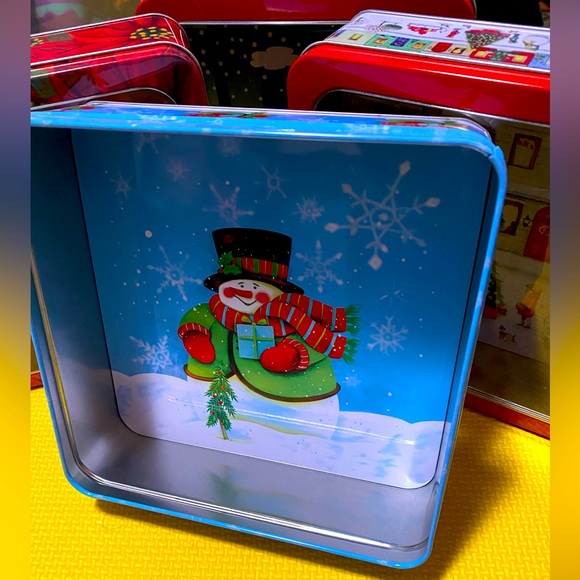 4-pc Metal Organizer Storage Box with Lid - Picture 2 of 8